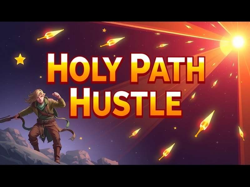 Holy Path Hustle Game Banner
